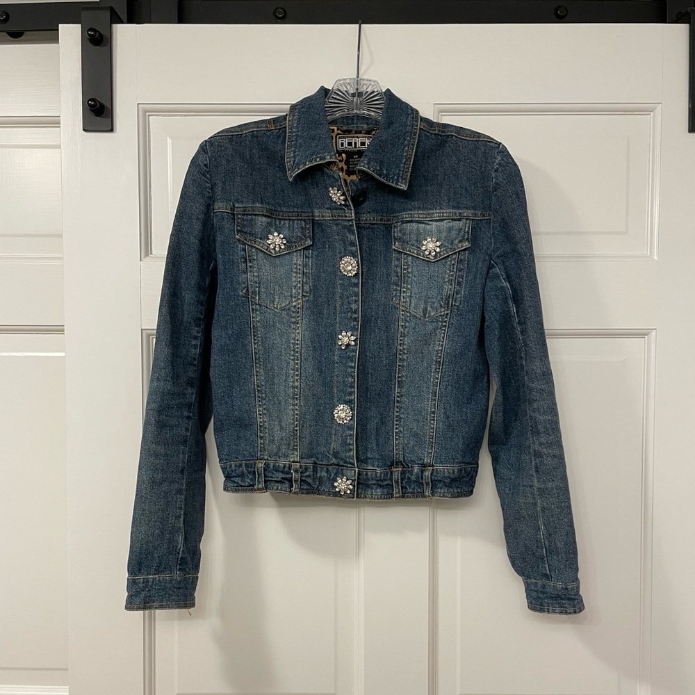 Berek Denim Jacket with Rhinestone Details